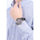 Maserati SFIDA 44mm Black Silicon Chronograph Watch For Men - R8871640002 Buy Now By Maserati