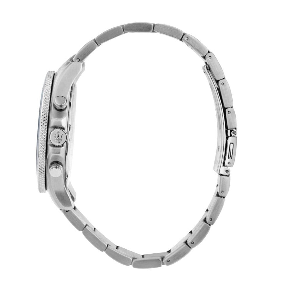 Maserati Competizione Chronograph Blue Dial Silver Steel Strap Watch For Men - R8873600002 Buy Now By Maserati