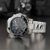 Maserati Competizione Chronograph Blue Dial Silver Steel Strap Watch For Men - R8873600009 Buy Now By Maserati
