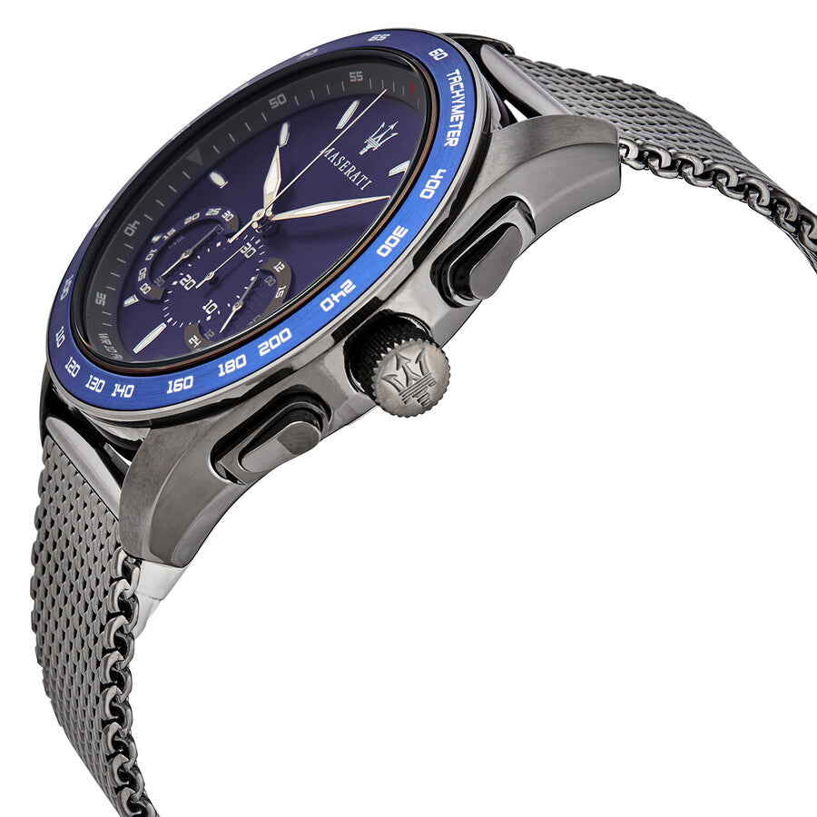 Maserati Traguardo 45mm Chronograph Blue Dial Watch For Men - R8873612009 Buy Now By Maserati