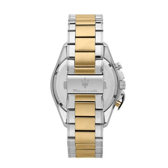 Maserati Traguardo Chronograph Limited Edition Blue Dial Two Tone Steel Strap Watch For Men - R8873612046 Buy Now By Maserati