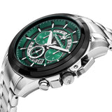 Maserati Traguardo Chronograph Green Dial Silver Steel Strap Watch For Men - R8873612060 Buy Now By Maserati