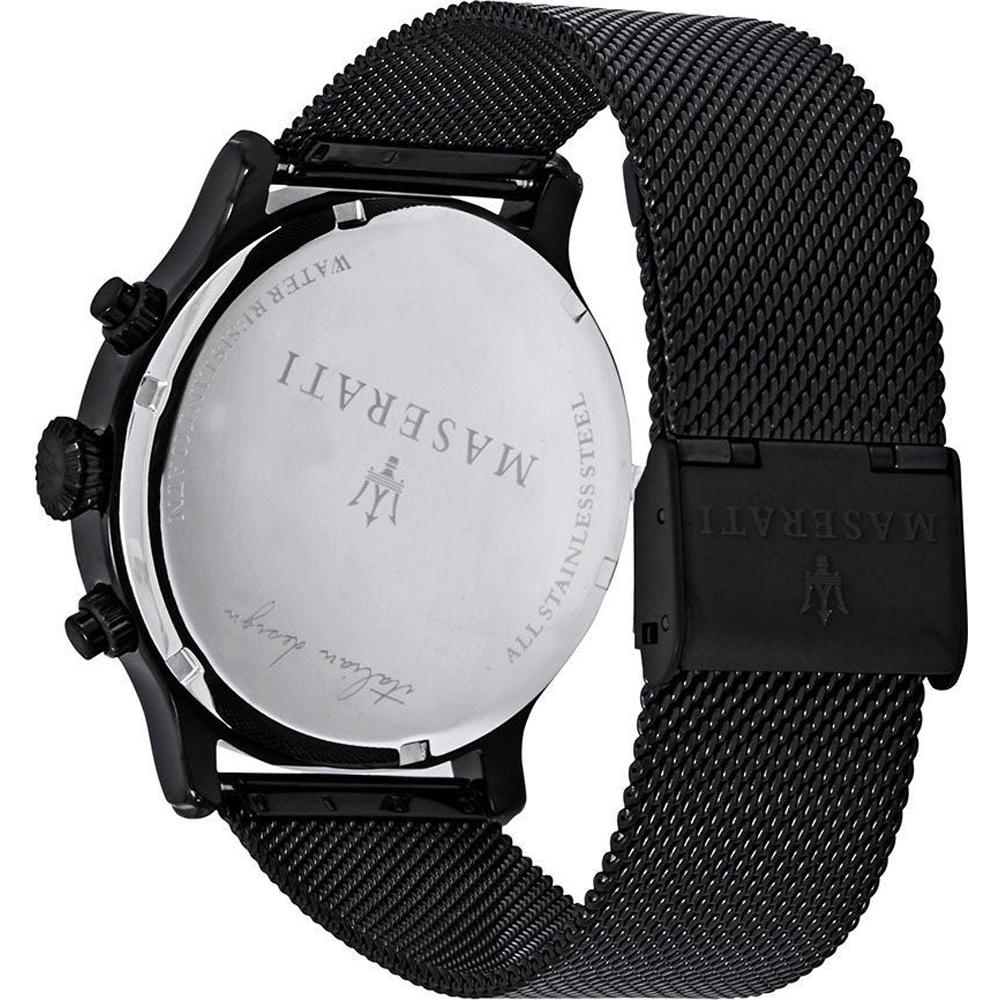 Maserati Epoca Black Edition Blue Dial Black Mesh Bracelet Watch For Men - R8873618008 Buy Now By Maserati