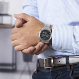 Maserati Successo Chronograph Black Dial Silver Steel Strap Watch For Men - R8873621001 Buy Now By Maserati