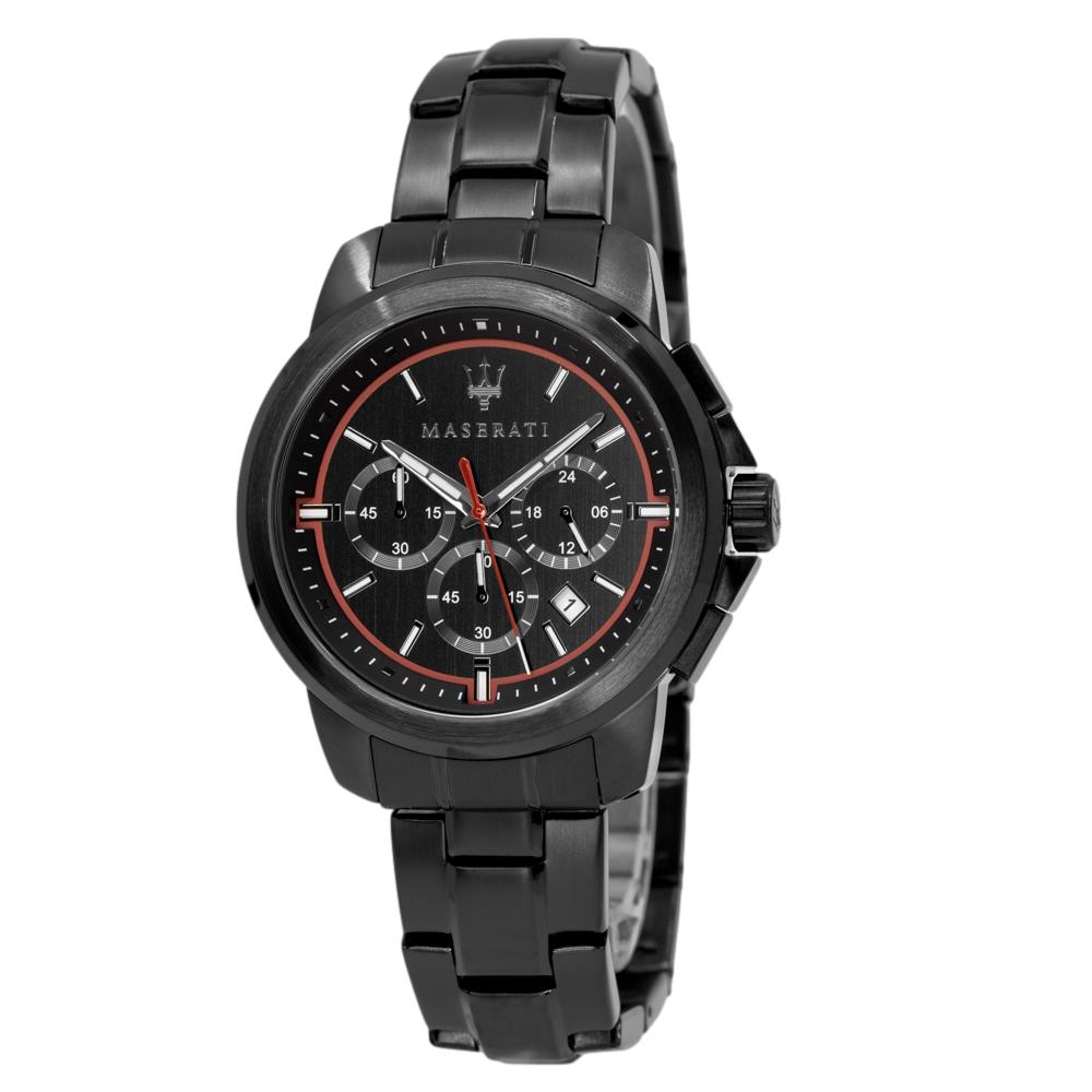 Maserati Successo 44mm Black Dial Black Steel Strap Watch For Men - R8873621014 Buy Now By Maserati