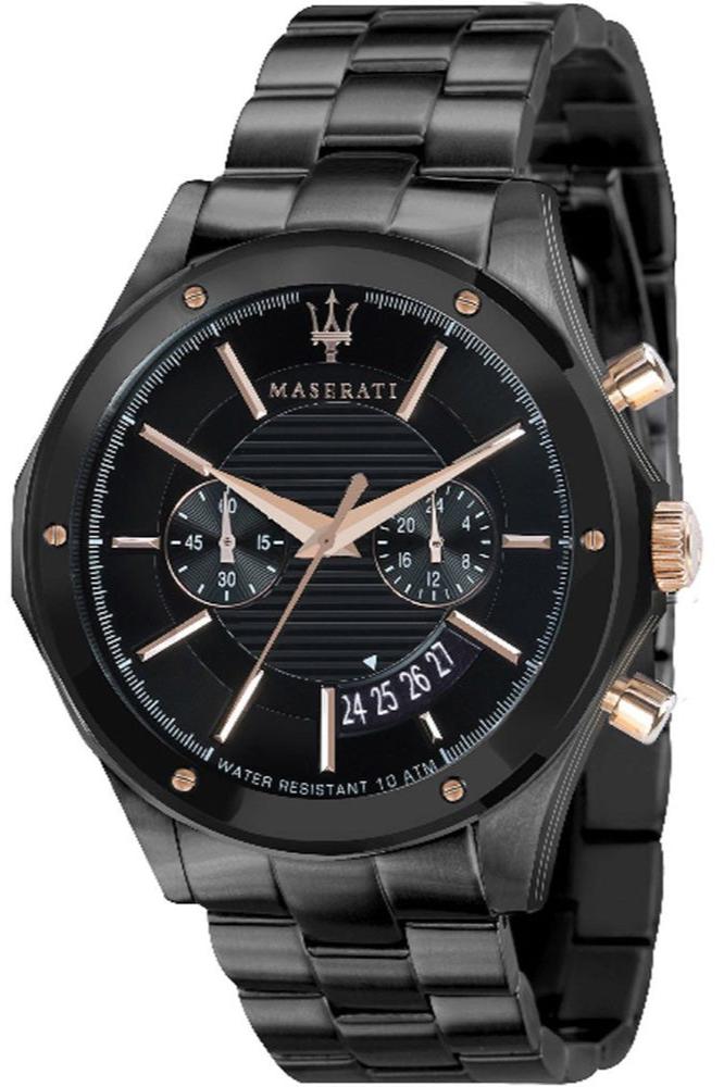 Maserati Circuito Black Dial Black Steel Strap Watch For Men - R8873627001 Buy Now By Maserati
