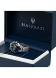 Maserati Ricordo Chronograph Blue Dial Silver Steel Strap Watch For Men - R8873633001 Buy Now By Maserati