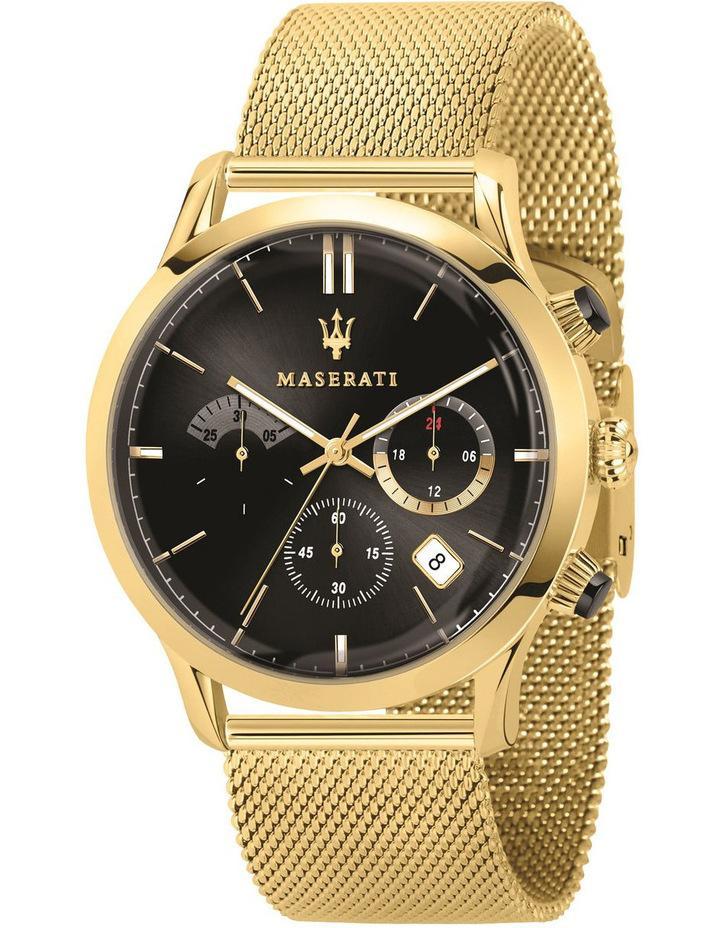 Maserati Ricordo Chronograph Black Dial Stainless Steel Mesh Bracelet Watch For Men - R8873633003 Buy Now By Maserati