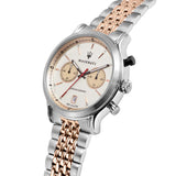 Maserati Legend Chronograph Ivory White Dial Two Tone Steel Strap Watch For Men - R8873638002 Buy Now By Maserati