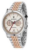 Maserati Legend Chronograph Ivory White Dial Two Tone Steel Strap Watch For Men - R8873638002 Buy Now By Maserati