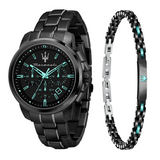 Maserati Aqua Edition Quartz Precision Chronograph Black Dial Watch For Men - R8873644003 Buy Now By Maserati