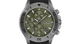 Hugo Boss Admiral Green Dial Black Silicon Rubber Strap Watch for Men - 1513967 Buy Now By Hugo Boss