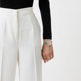 Michael Kors Kacie Three Hand Pink Dial Silver Steel Strap Watch for Women - MK6929 Buy Now By Michael Kors