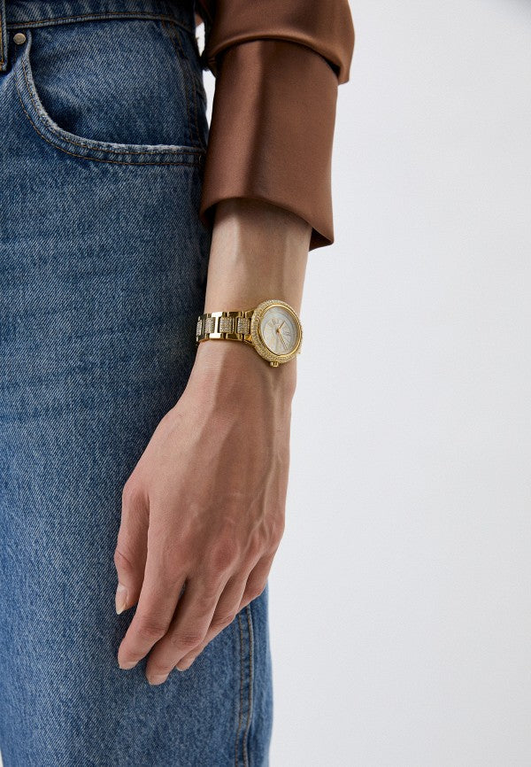 Michael Kors Taryn Mother of Pearl Dial Gold Steel Strap Watch For Women - MK6567 Buy Now By Michael Kors