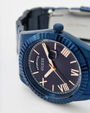 Guess Connoisseur Quartz Blue Dial Blue Steel Strap Watch For Men - GW0265G9 Buy Now By Guess