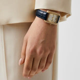 Michael Kors Emery Quartz Diamond Silver Dial Blue Leather Strap Watch For Women - MK2982 Buy Now By Michael Kors