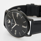 Emporio Armani Minimalist Analog Black Dial Black Leather Strap Watch For Men - AR11573 Buy Now By Emporio Armani