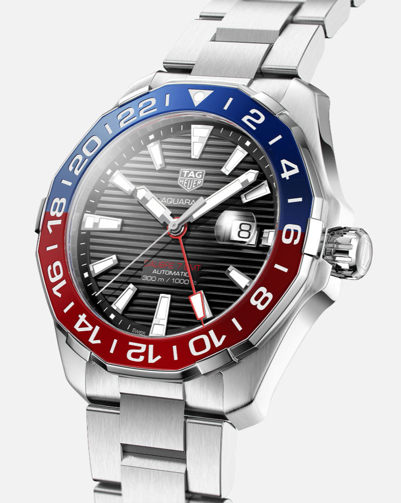 Tag Heuer Aquaracer Pepsi Black Dial Watch for Men - WAY201F.BA0927 Buy Now By Tag Heuer