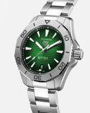 Tag Heuer Aquaracer Professional 200 Automatic Green Dial Silver Steel Strap Watch for Men - WBP2115.BA0627 Buy Now By Tag Heuer