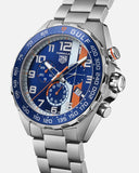 Tag Heuer Formula 1 Gulf Edition Chronograph Blue Dial Silver Steel Strap Watch for Men - CAZ101AT.BA0842 Buy Now By Tag Heuer