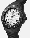 Tag Heuer Aquaracer Professional 300 Automatic White Dial Black Rubber Strap Watch for Men - WBP201D.FT6197 Buy Now By Tag Heuer