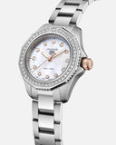 Tag Heuer Aquaracer Professional 200 Quartz Diamonds Mother of Pearl Dial Silver Steel Strap Watch for Women - WBP1451.BA0622 Buy Now By Tag Heuer