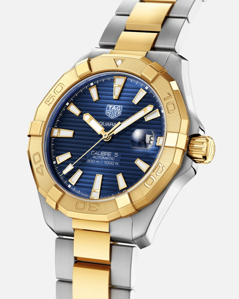 Tag Heuer Aquaracer Calibre 5 Blue Dial Two Tone Steel Strap Watch for Women - WBD2120.BB0930 Buy Now By Tag Heuer