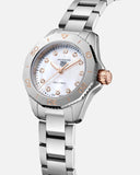 Tag Heuer Aquaracer Professional 200 Quartz Diamonds White Dial Silver Steel Strap Watch for Women - WBP1450.BA0622 Buy Now By Tag Heuer