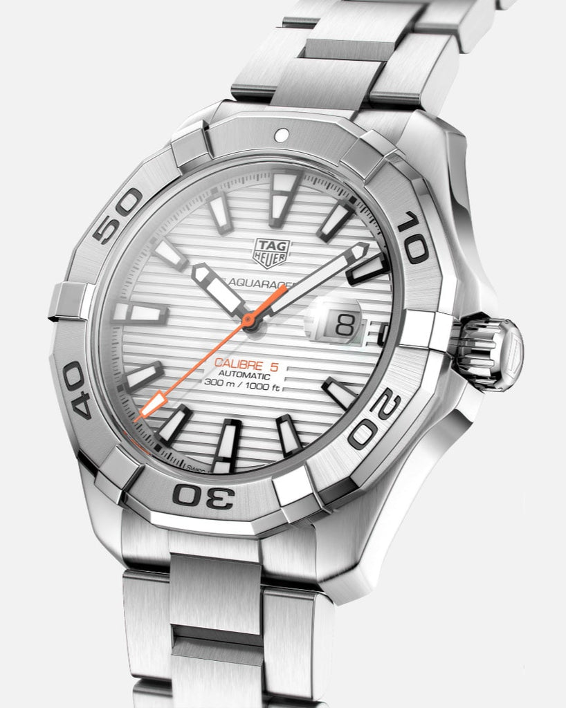 Tag Heuer Aquaracer White Dial Watch for Men - WAY2013.BA0927 Buy Now By Tag Heuer