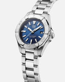 Tag Heuer Aquaracer Blue Dial Silver Steel Strap Watch for Women - WBD1412.BA0741 Buy Now By Tag Heuer