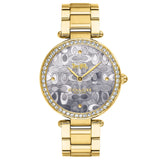 Coach Park Blue Dial Gold Steel Strap Watch for Women - 14503225 Buy Now By Coach