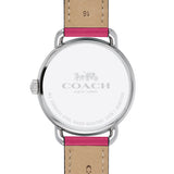 Coach Delancey White Dial Red Leather Strap Watch for Women - 14502879 Buy Now By Coach