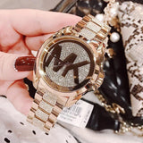 Michael Kors Bradshaw Gold Dial Gold Steel Strap Watch for Women - MK6487 Buy Now By Michael Kors