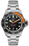 Tag Heuer Aquaracer Professional 1000 Superdiver Automatic Black Dial Silver Steel Strap Watch for Men - WBP5A8A.BF0619 Buy Now By Tag Heuer