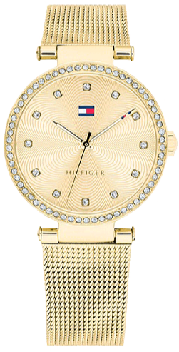 Tommy Hilfiger Lynn Quartz Gold Dial Gold Mesh Bracelet Watch For Women - 1781864 Buy Now By Tommy Hilfiger