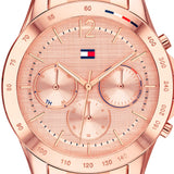 Tommy Hilfiger Haven Chronograph Rose Gold Dial Rose Gold Steel Strap Watch For Women - 1782197 Buy Now By Tommy Hilfiger