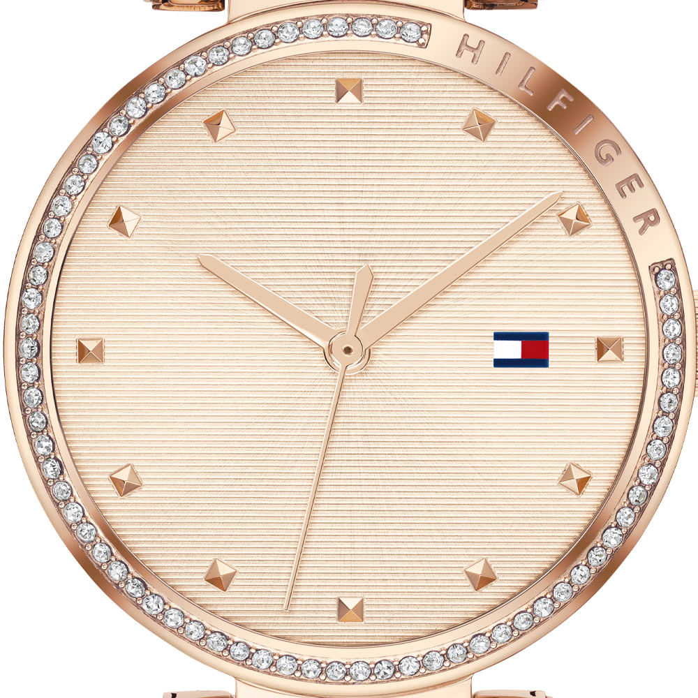 Tommy Hilfiger Lynn Quartz Rose Gold Dial Rose Gold Steel Strap Watch For Women - 1782237 Buy Now By Tommy Hilfiger