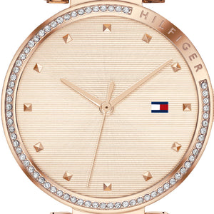 Tommy Hilfiger Lynn Quartz Rose Gold Dial Rose Gold Steel Strap Watch For Women - 1782237 Buy Now By Tommy Hilfiger