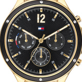 Tommy Hilfiger Eve Chronograph Quartz Black Dial Black Silicone Strap Watch For Women - 1782282 Buy Now By Tommy Hilfiger