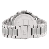Tommy Hilfiger Luca Chronograph Blue Dial Silver Steel Strap Watch For Men - 1710492 Buy Now By Tommy Hilfiger