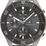 Tommy Hilfiger Larson Chronograph Grey Dial Silver Steel Strap Watch For Men - 1791918 Buy Now By Tommy Hilfiger