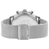 Tommy Hilfiger Legend Chronograph Green Dial Silver Mesh Bracelet Watch For Men - 1710567 Buy Now By Tommy Hilfiger