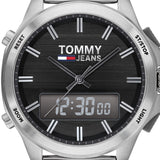 Tommy Hilfiger Digital Black Dial Silver Mesh Bracelet Watch For Men - 1791765 Buy Now By Tommy Hilfiger