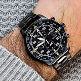 Citizen Sports Eco Drive Black Dial Black Steel Strap Watch For Men - CA0695-84E Buy Now By Citizen