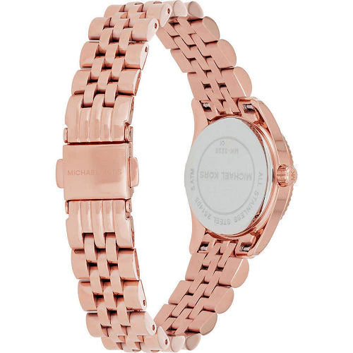 Michael Kors Lexington Quartz White Dial Rose Gold Steel Strap Watch For Women - MK3230 Buy Now By Michael Kors
