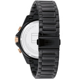 Tommy Hilfiger Aiden Chronograph Black Dial Black Steel Strap Watch For Men - 1791858 Buy Now By Tommy Hilfiger