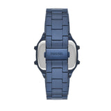 Fossil Retro Analog-Digital Black Dial Blue Steel Strap Watch for Men - FS5896 Buy Now By Fossil