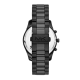 Michael Kors Lexington Chronograph Black Dial Black Steel Strap Watch for Men - MK9154 Buy Now By Michael Kors