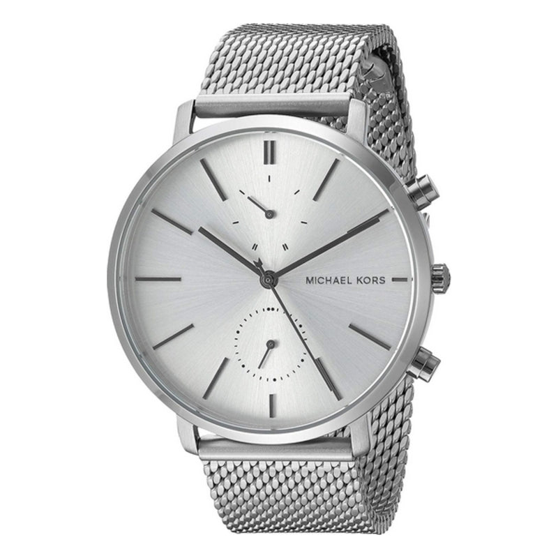 Michael Kors Jaryn Silver Dial Silver Mesh Bracelet Watch for Men - MK8541 Buy Now By Michael Kors