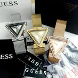 Guess Fame Diamonds Silver Dial Silver Mesh Bracelet Watch for Women - GW0508L1 Buy Now By Guess